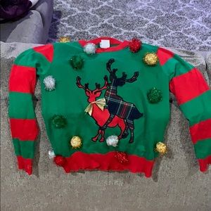 Christmas deer sweater